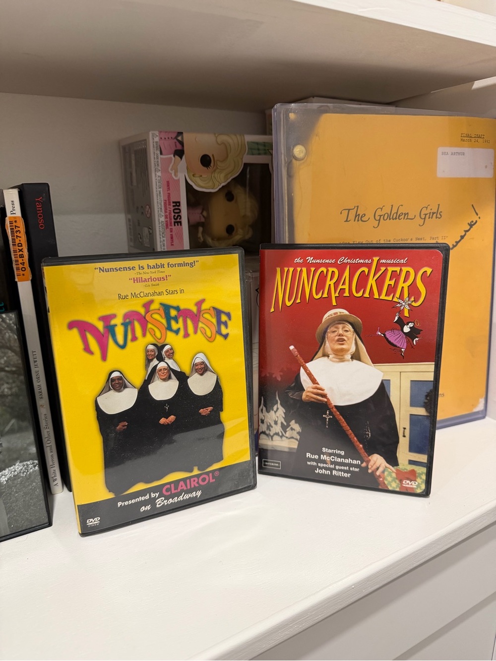Rue McClanahan Nunsense DVD Lot